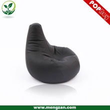 Triângulo forma PU couro beanbag cadeira